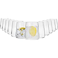 Krosno Vasos de Agua Gin Tumbler | Conjunto 12 Piezas | 380 ML | Avant-Garde Collection Uso en Casa- Restaurante y en…